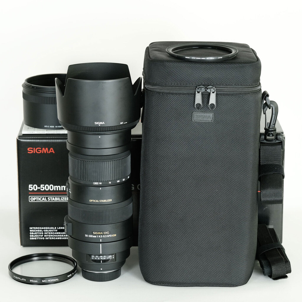 SIGMA APO 50-500mm F4.5-6.3 DG OS HSM [ニコンF用]