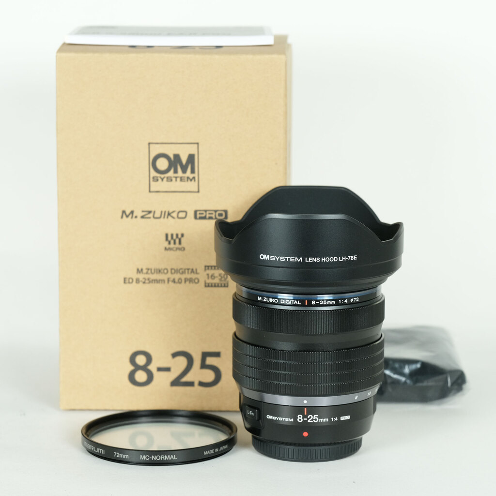 OLYMPUS M.ZUIKO DIGITAL ED 8‑25mm F4.0 PRO