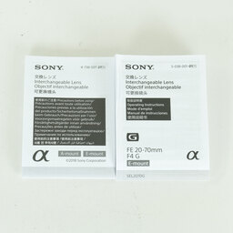 SONY FE 20-70mm F4 G SEL2070G