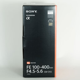 SONY FE 100-400mm F4.5-5.6 GM OSS SEL100400GM