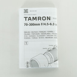 TAMRON 70-300mm F/4.5-6.3 Di III RXD (Model A047) [ニコンZ用]