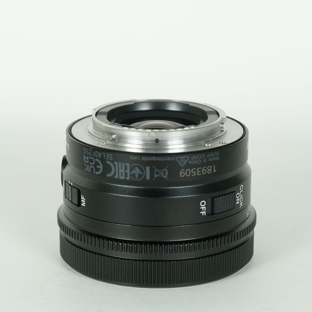 SONY FE 40mm F2.5 G SEL40F25G SONY FE 40mm F2.5 G SEL40F25G