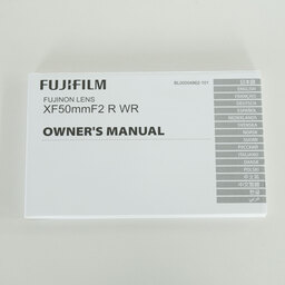 FUJIFILM XF50mmF2 R WR