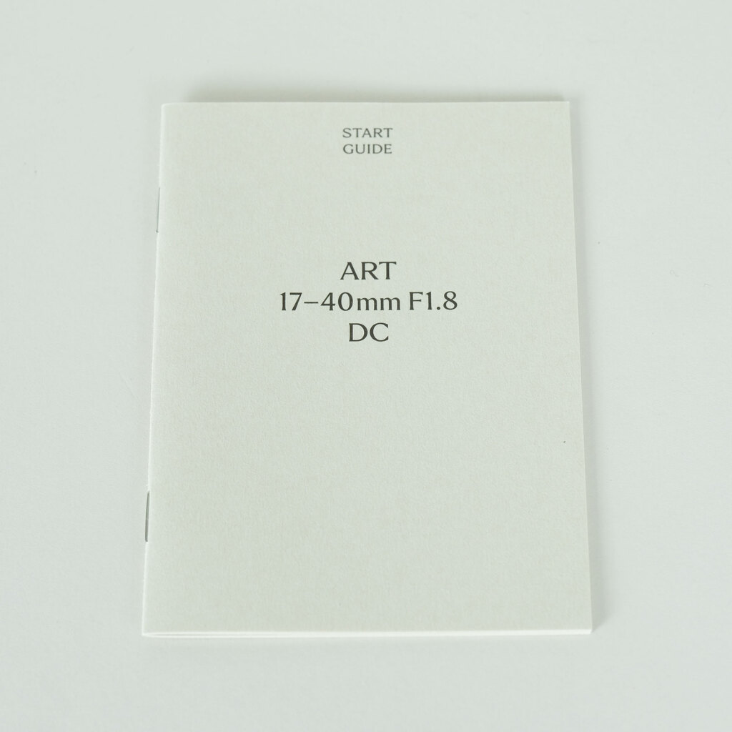 SIGMA 17-40mm F1.8 DC｜Art [ソニーE用]