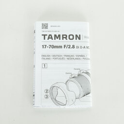 TAMRON 17-70mm F/2.8 Di III-A VC RXD (Model B070) [ソニーE用]