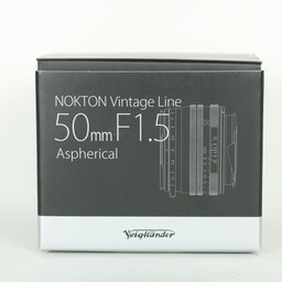 コシナ フォクトレンダー NOKTON Vintage Line 50mm F1.5 Aspherical II VM ブラック MC