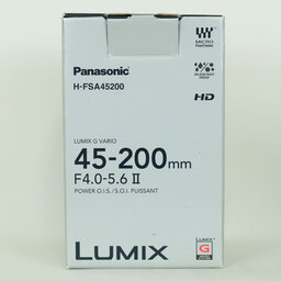 Panasonic LUMIX G VARIO 45-200mm / F4.0-5.6 II / POWER O.I.S.