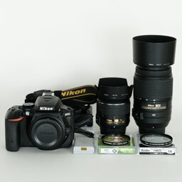 Nikon D5500 ダブルズームキット ブラック Nikon D5500 ダブルズームキット ブラック