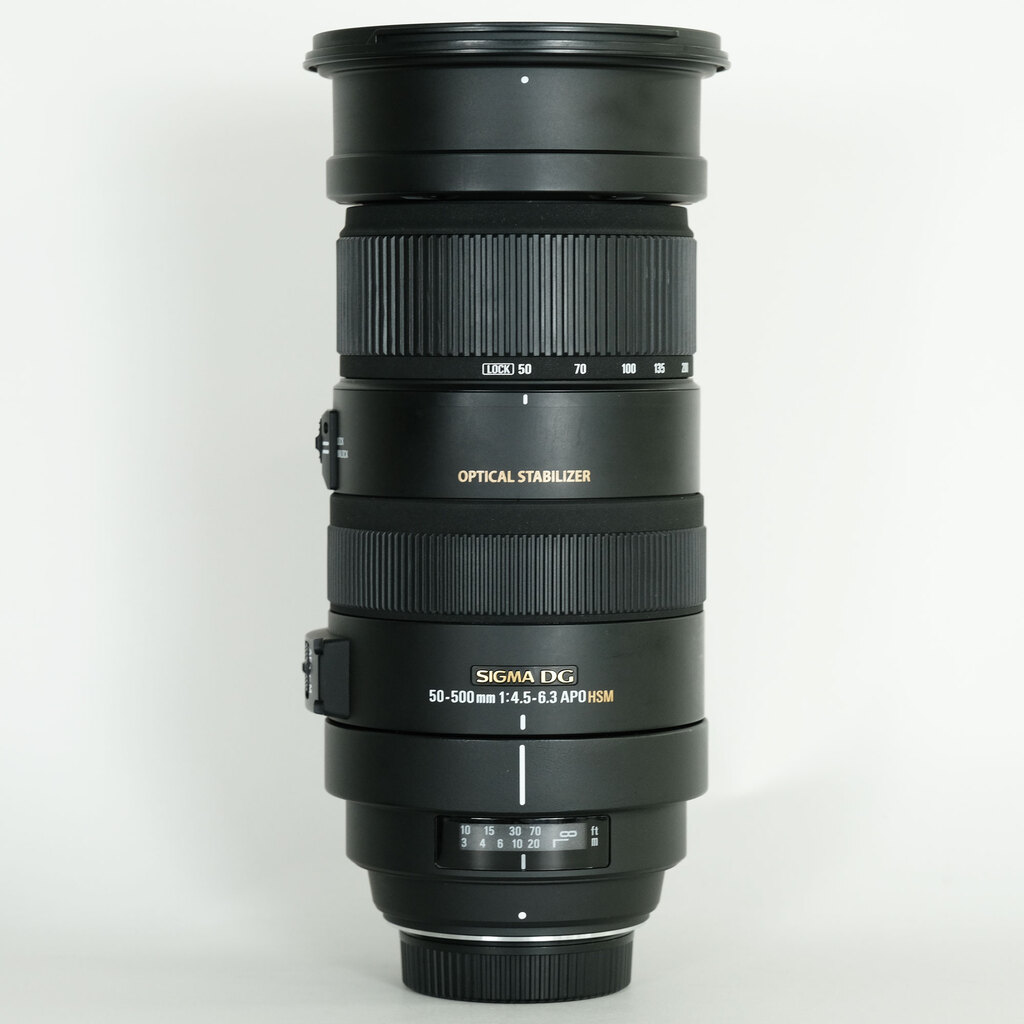 SIGMA APO 50-500mm F4.5-6.3 DG OS HSM [ニコンF用]