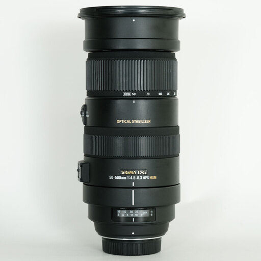 SIGMA APO 50-500mm F4.5-6.3 DG OS HSM [ニコンF用]