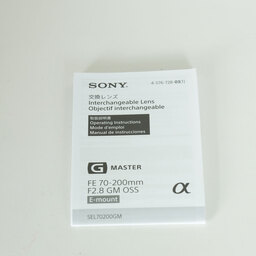 SONY FE 70-200mm F2.8 GM OSS SEL70200GM SONY FE 70-200mm F2.8 GM OSS SEL70200GM