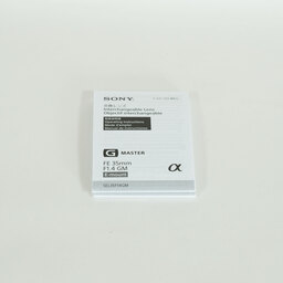 SONY FE 35mm F1.4 GM SEL35F14GM