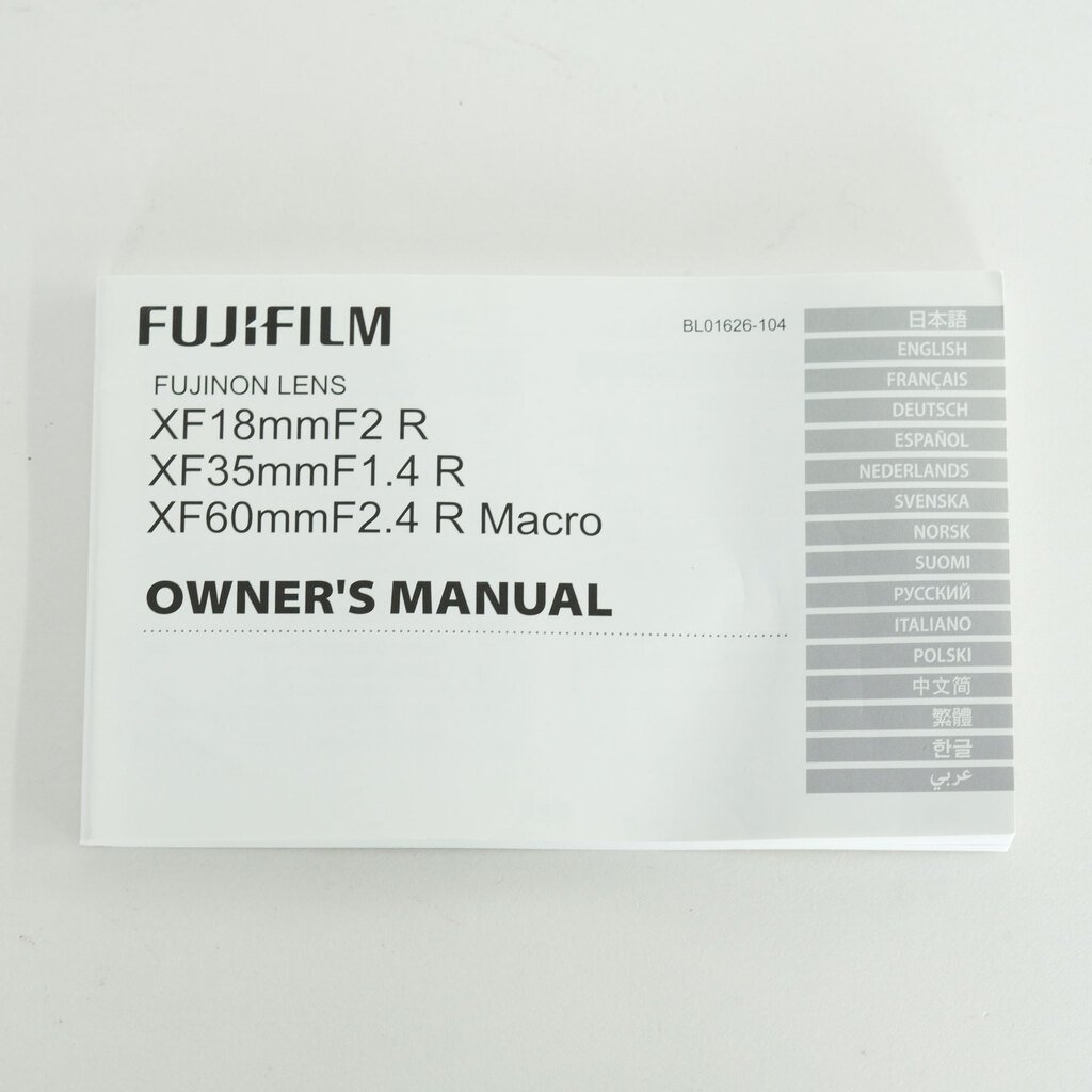 FUJIFILM XF35mmF1.4 R