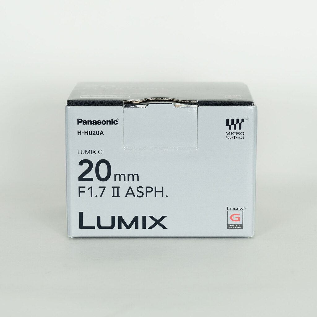 Panasonic LUMIX G 20mm F1.7 ASPH. H-H020