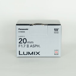 Panasonic LUMIX G 20mm F1.7 ASPH. H-H020