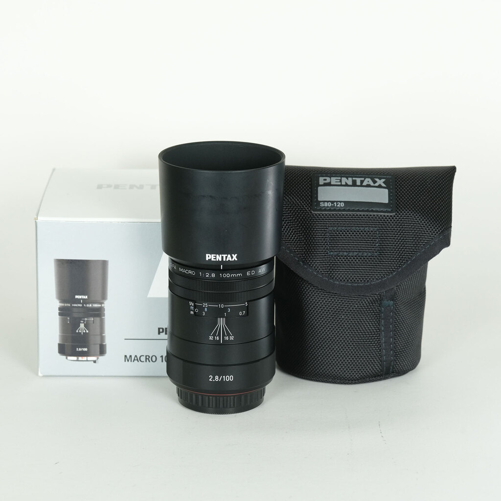 PENTAX HD D FA MACRO 100mm F2.8 ED AW ブラック