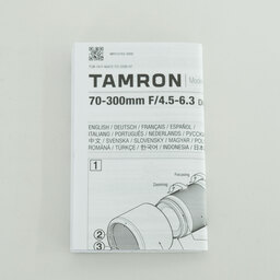TAMRON 70-300mm F/4.5-6.3 Di III RXD (Model A047) [ソニーE用]