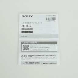 SONY α7C R（ILCE-7CR）