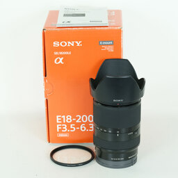 SONY E18-200mm F3.5-6.3 OSS LE SEL18200LE