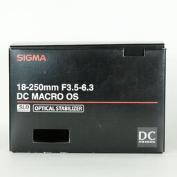 SIGMA 18-250mm F3.5-6.3 DC MACRO OS HSM (キヤノンEF用)