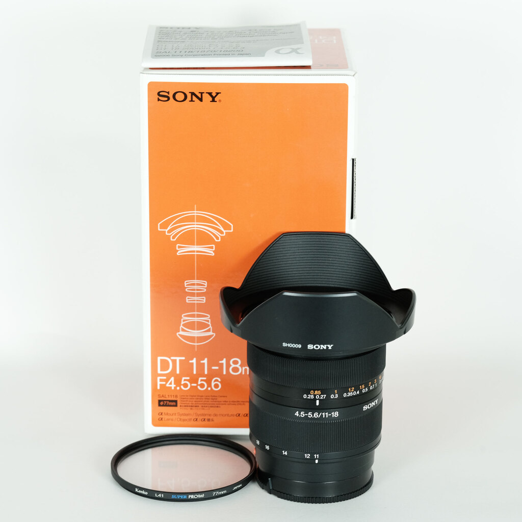 SONY DT 11-18mm F4.5-5.6 SAL1118