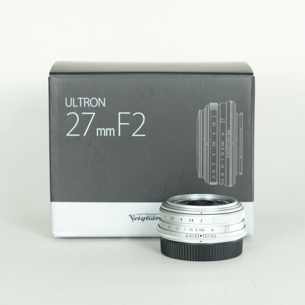 Voigtlander ULTRON 27mm F2 X-mount（フジフイルムX用） シルバー