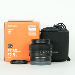 SONY FE 50mm F2.5 G SEL50F25G SONY FE 50mm F2.5 G SEL50F25G