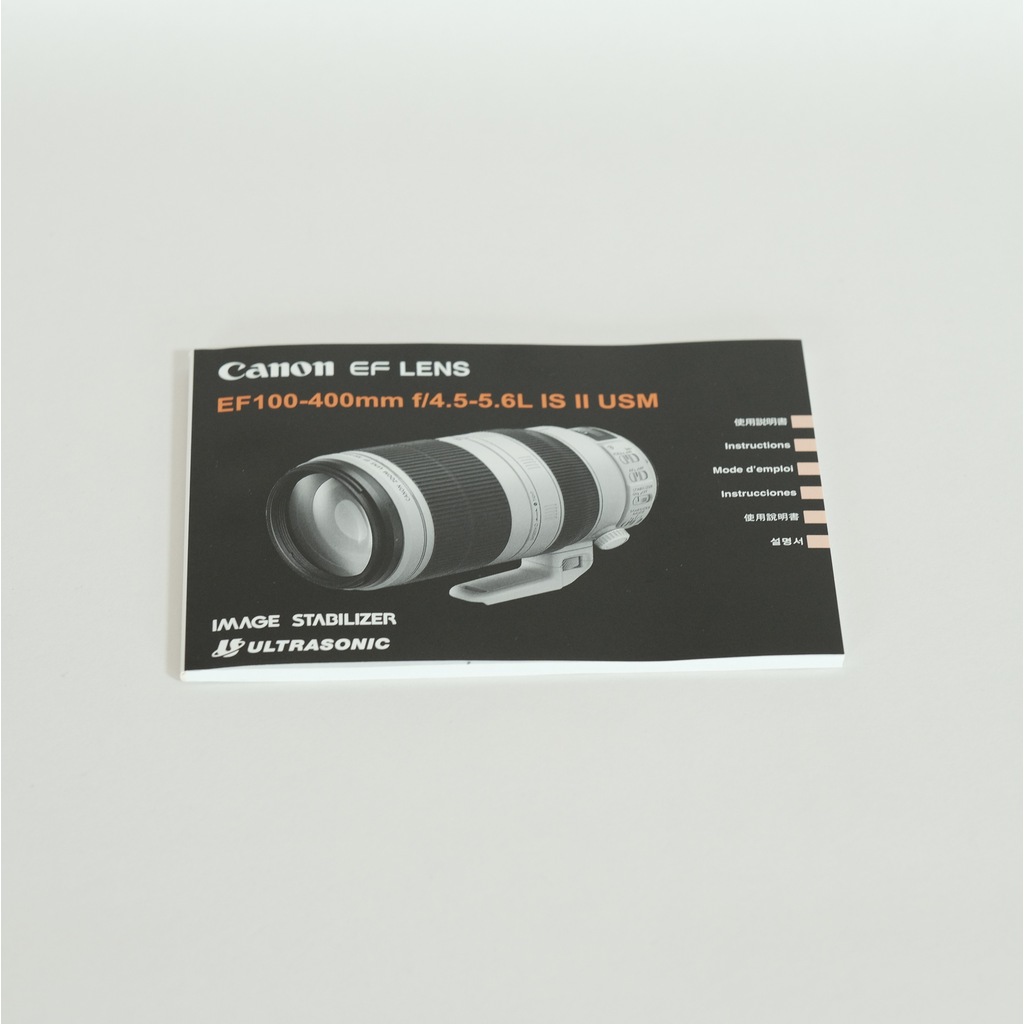 Canon EF100-400mm F4.5-5.6L IS II USM