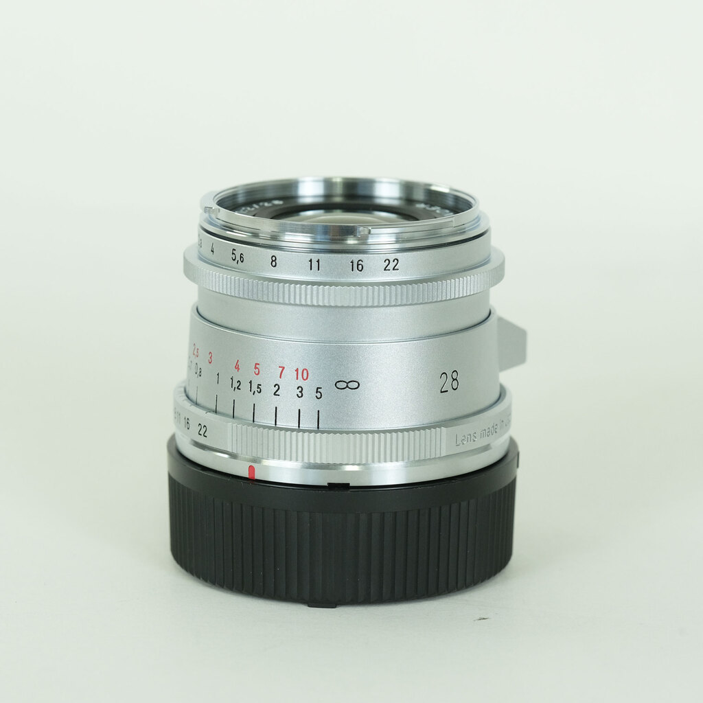コシナ フォクトレンダー ULTRON Vintage Line 28mm F2 Aspherical Type II VM シルバー