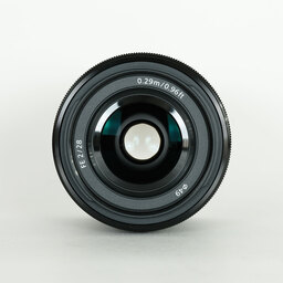 SONY FE 28mm F2 SEL28F20
