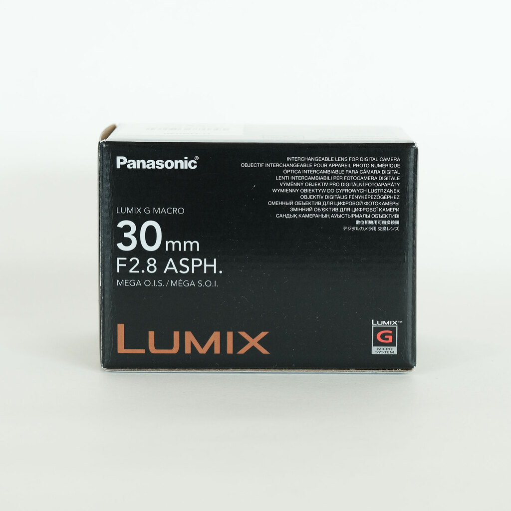 Panasonic LUMIX G MACRO 30mm F2.8 ASPH. MEGA O.I.S.