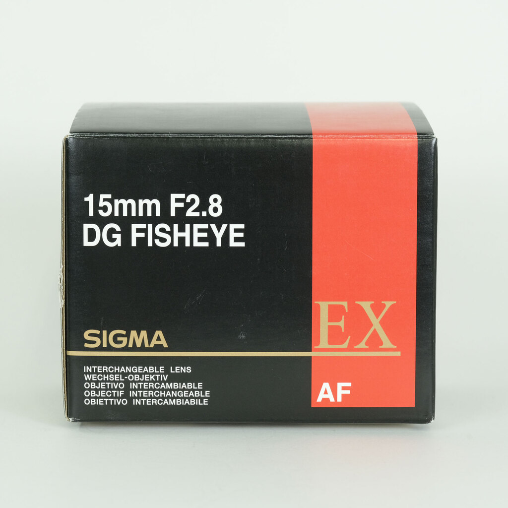 SIGMA 15mm F2.8EX DG DIAGONAL FISHEYE (キヤノンEF用)