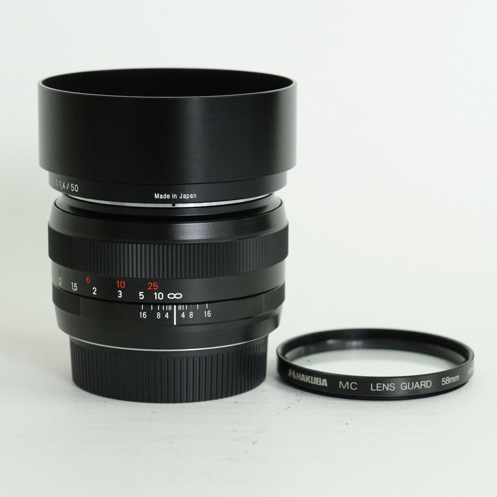 Carl Zeiss Planar T* 50mm F1.4 ZE [キヤノンEF用]