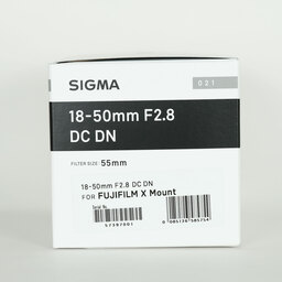SIGMA 18-50mm F2.8 DC DN｜Contemporary [フジフイルムX用]