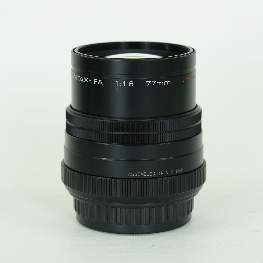 PENTAX FA77mm F1.8 Limited ブラック