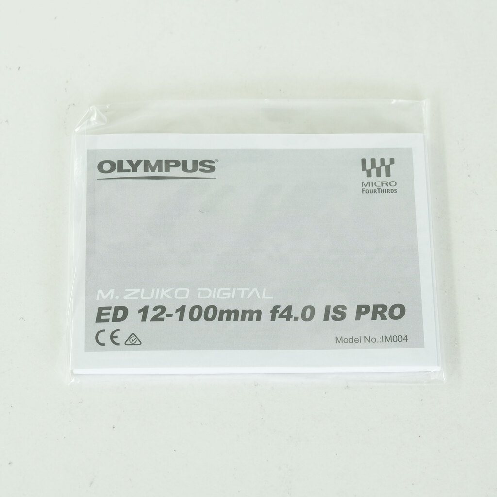 OLYMPUS M.ZUIKO DIGITAL ED 12-100mm F4.0 IS PRO