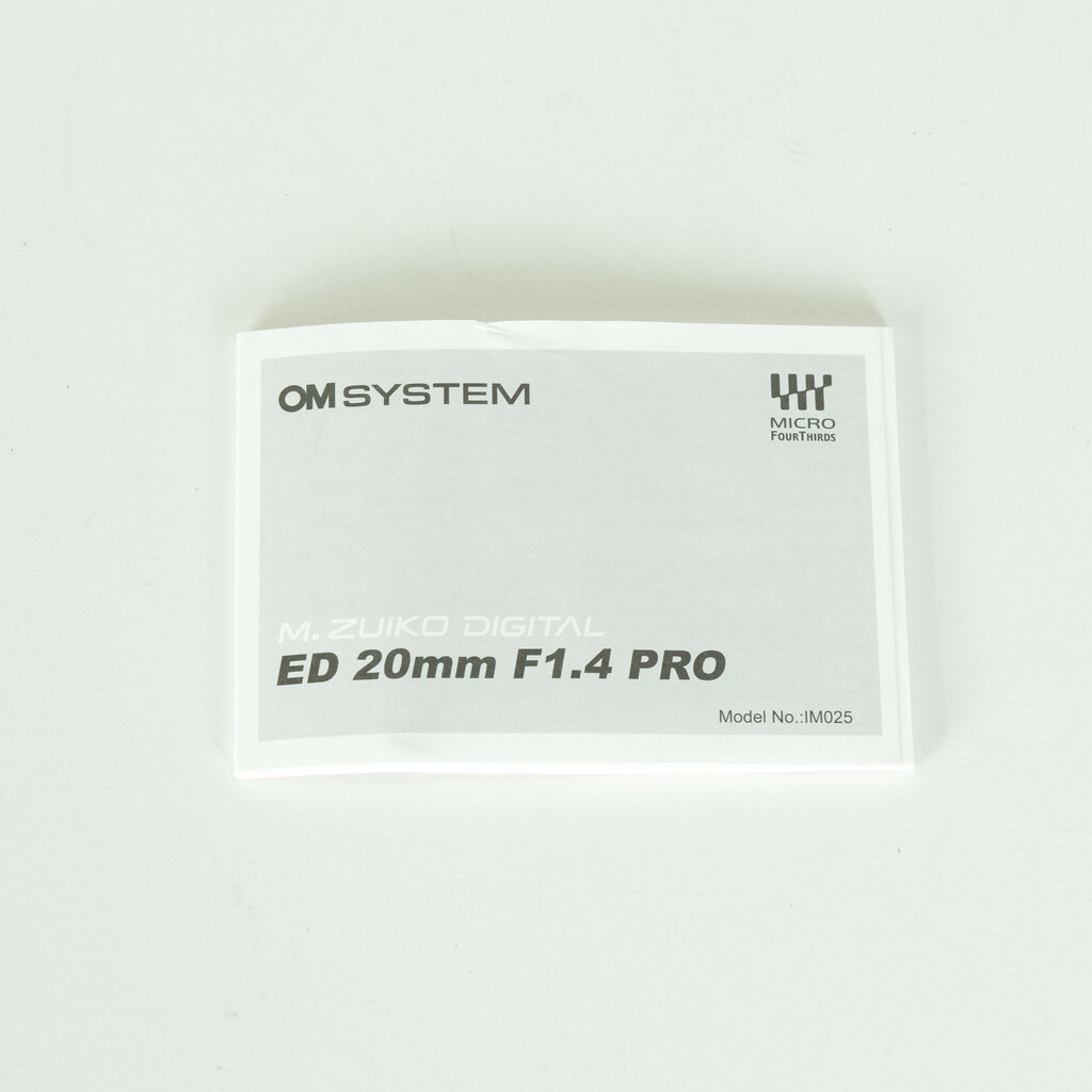 OLYMPUS M.ZUIKO DIGITAL ED 20mm F1.4 PRO OLYMPUS M.ZUIKO DIGITAL ED 20mm F1.4 PRO