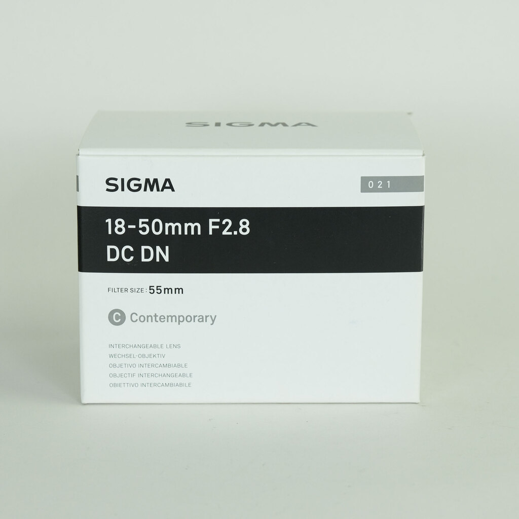 SIGMA 18-50mm F2.8 DC DN｜Contemporary [フジフイルムX用]