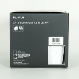 FUJIFILM XF16-50mmF2.8-4.8 R LM WR