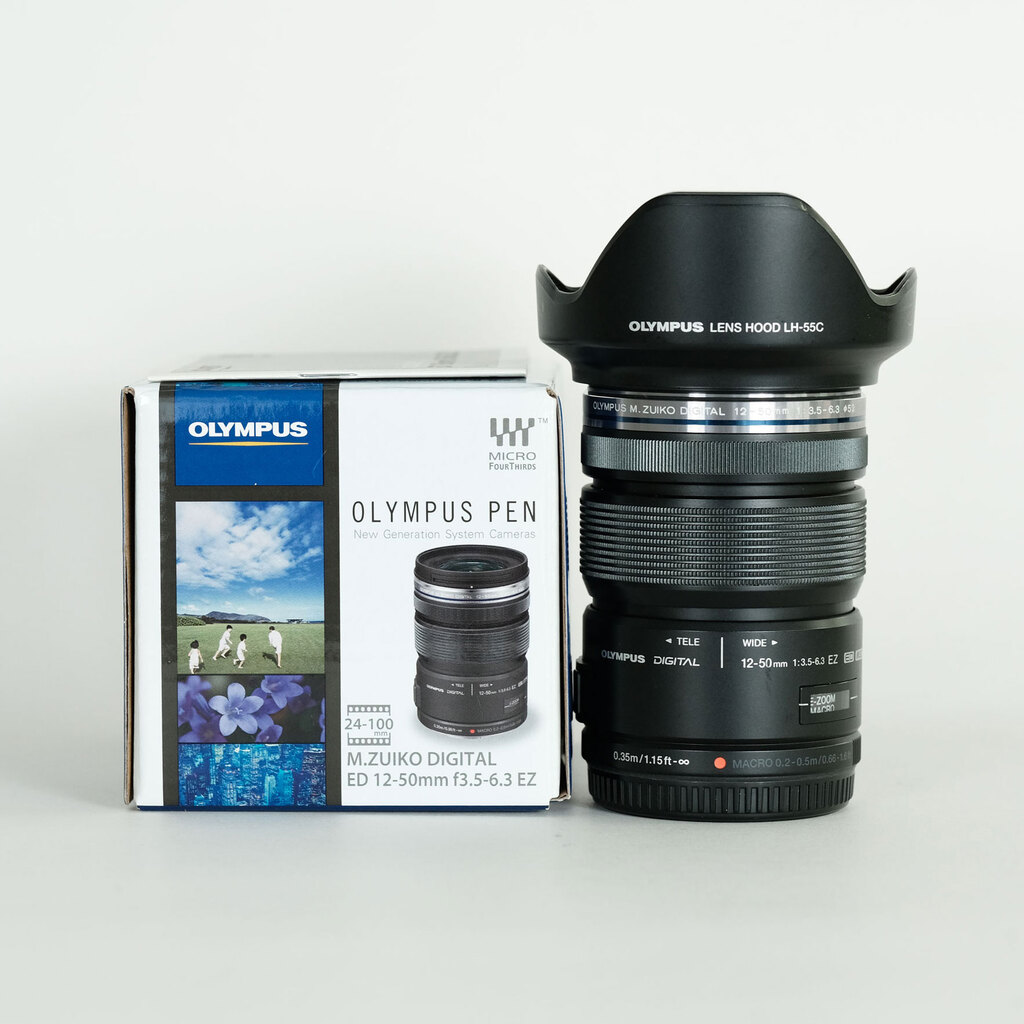 OLYMPUS M.ZUIKO DIGITAL ED 12-50mm F3.5-6.3 EZ ブラック