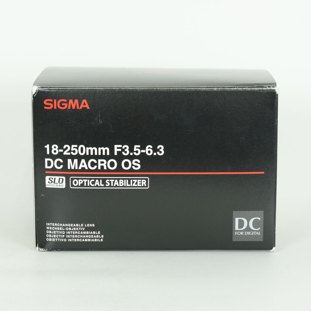 SIGMA 18-250mm F3.5-6.3 DC MACRO OS HSM (ニコンF用)
