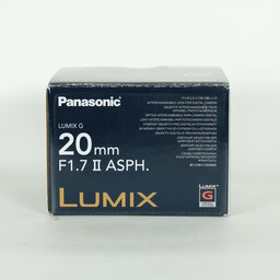Panasonic LUMIX G 20mm F1.7 II ASPH. Panasonic LUMIX G 20mm F1.7 II ASPH.