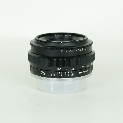 銘匠光学 TTArtisan 25mm F2 C (フジフイルムX用) ブラック