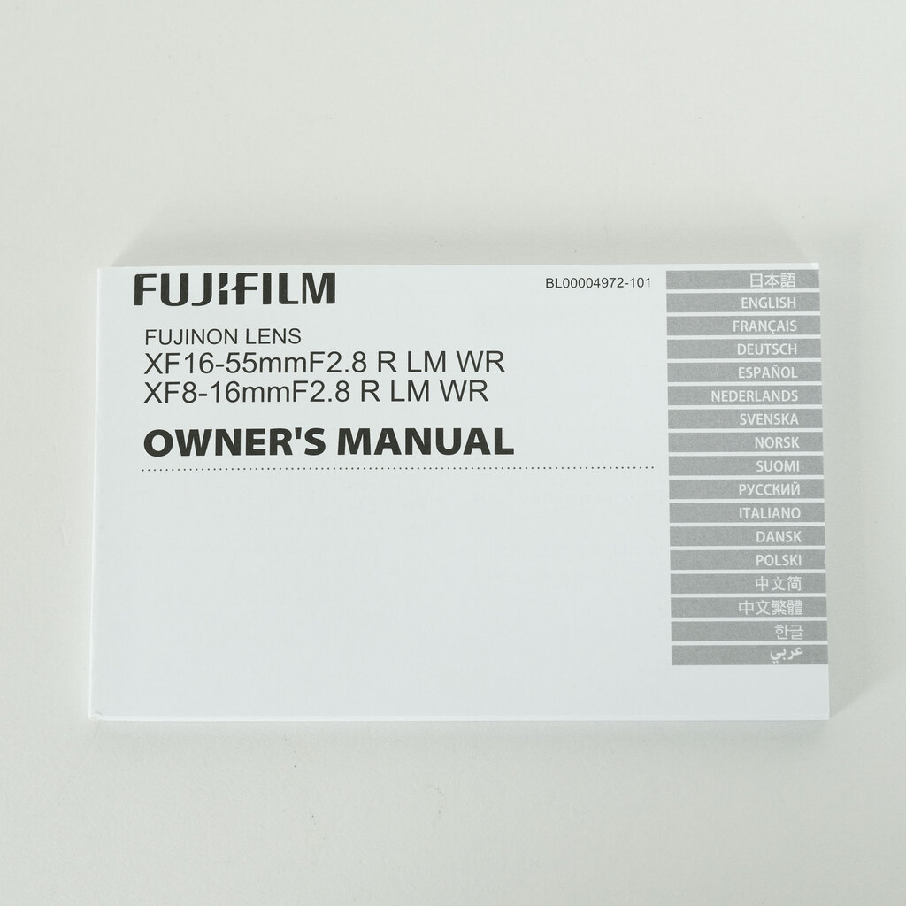 FUJIFILM XF16-55mmF2.8 R LM WR