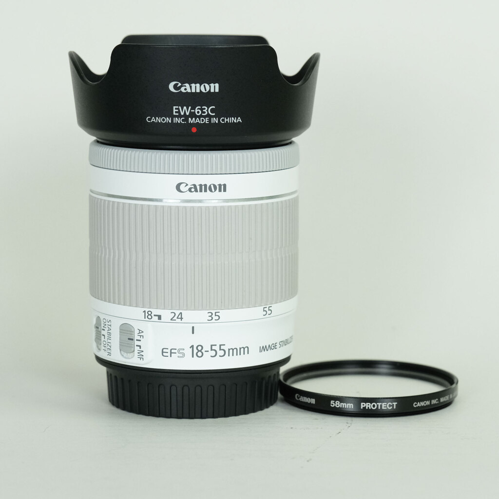 Canon EF-S18-55mm F3.5-5.6 IS STM ホワイト