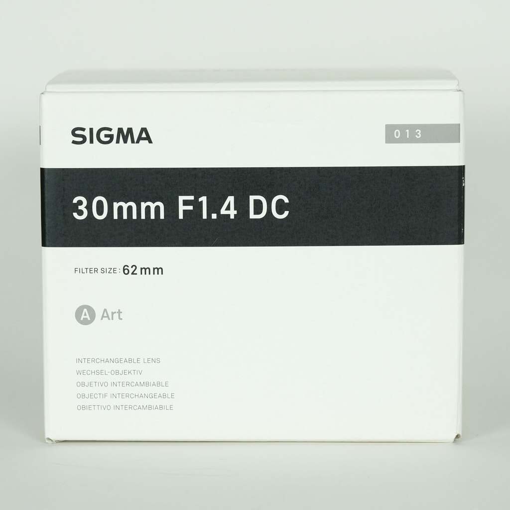 SIGMA 30mm F1.4 DC HSM | Art [キヤノン用]