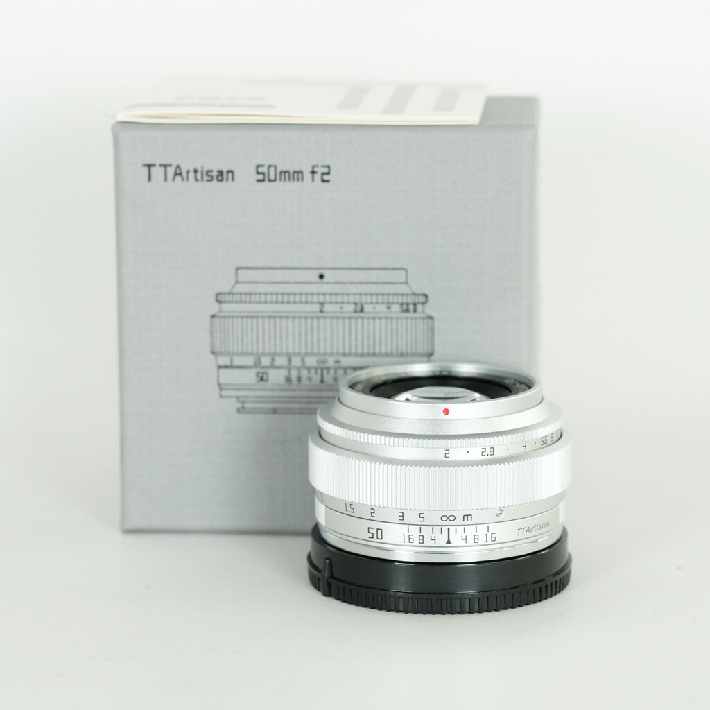 銘匠光学 TTArtisan 50mm F2 (ソニーE用)シルバー