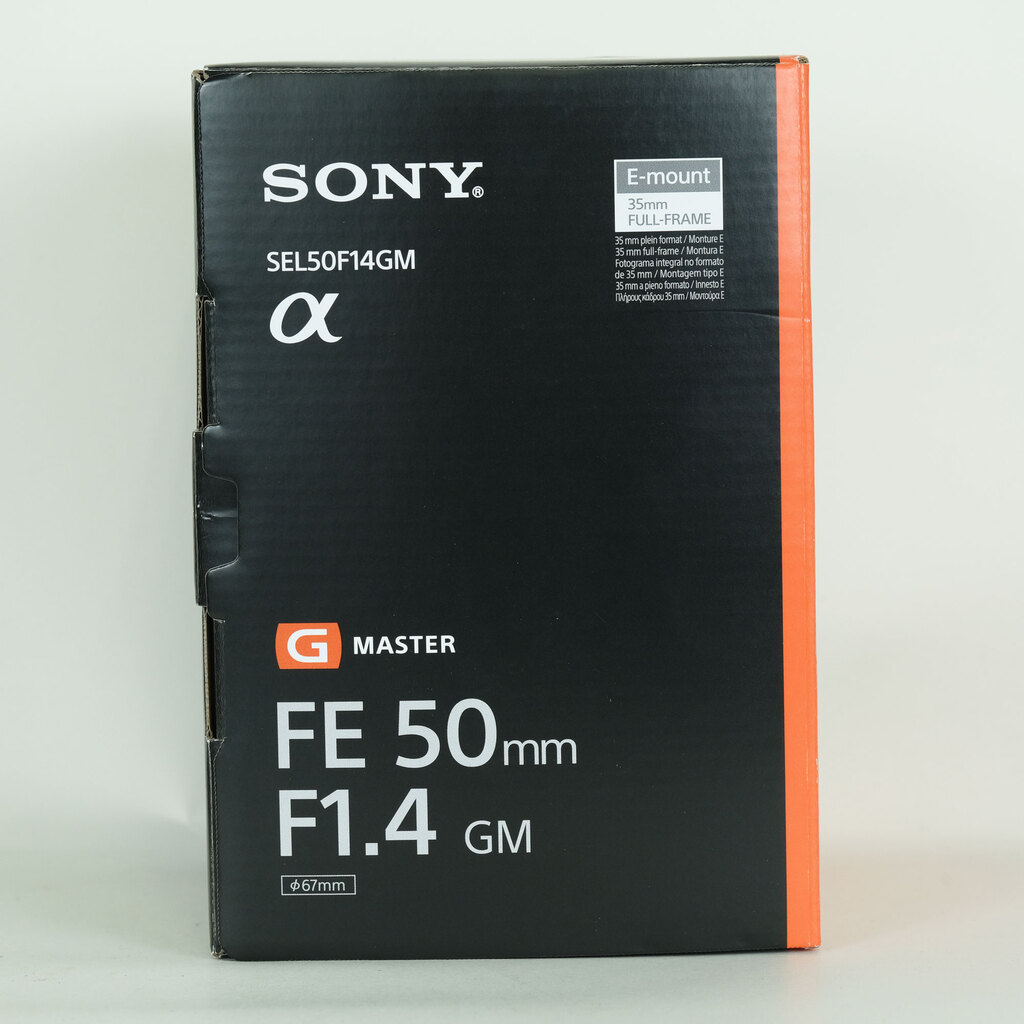 SONY FE 50mm F1.4 GM SEL50F14GM