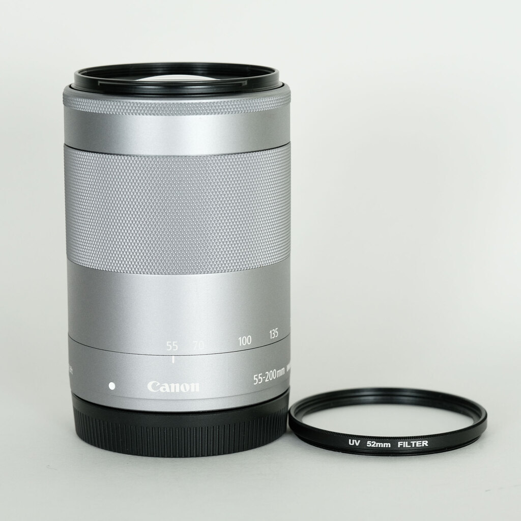 Canon EF-M55-200mm F4.5-6.3 IS STM シルバー