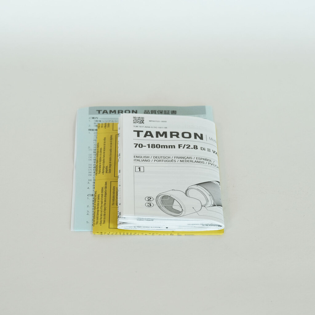 TAMRON 70-180mm F/2.8 Di III VXD (Model A056) [ ソニーE用 ]